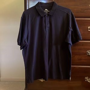 Mens black polo